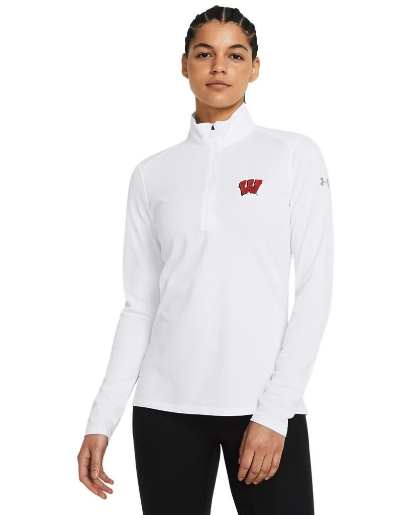 Women's UA Tech™ Mesh Collegiate ¼ Zip Product Image