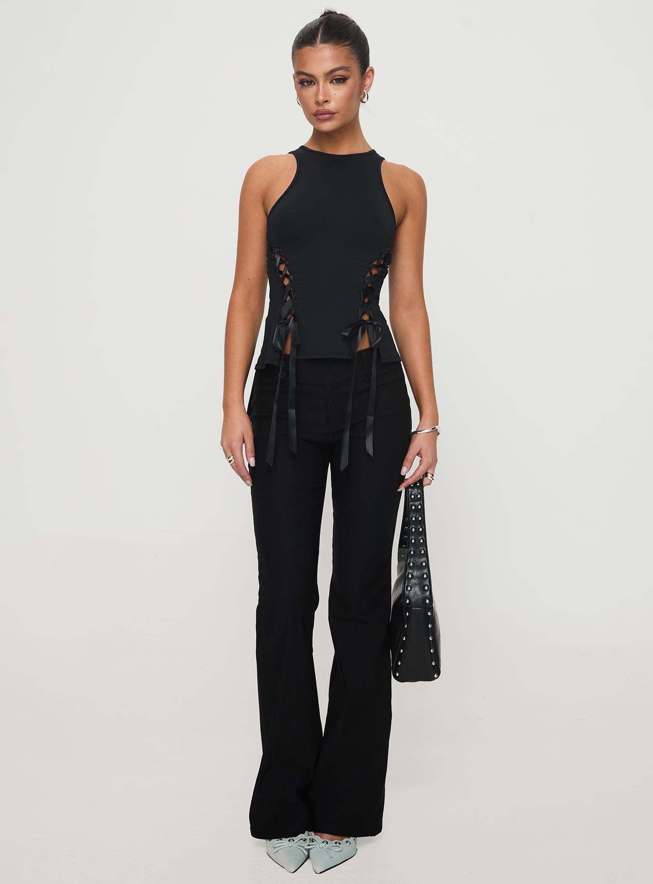 Bisous Top Black Product Image
