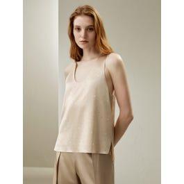 Silk Sparkle U-Neck Vest Product Image