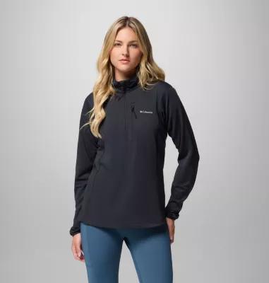 Columbia Women's Essential Hike Grid Fleece Half Zip Jacket- Product Image