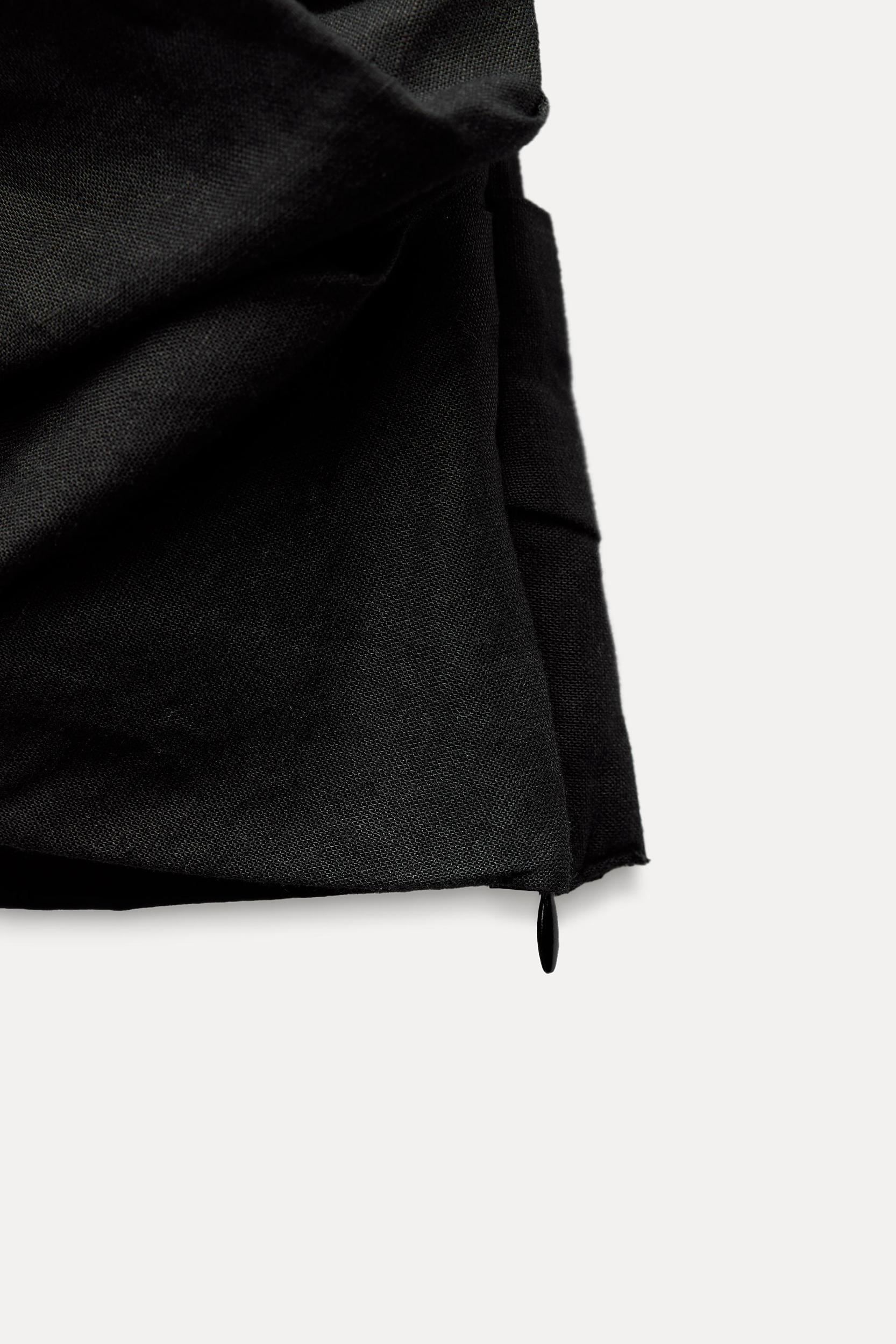 LINEN BLEND TOP ZW COLLECTION Product Image