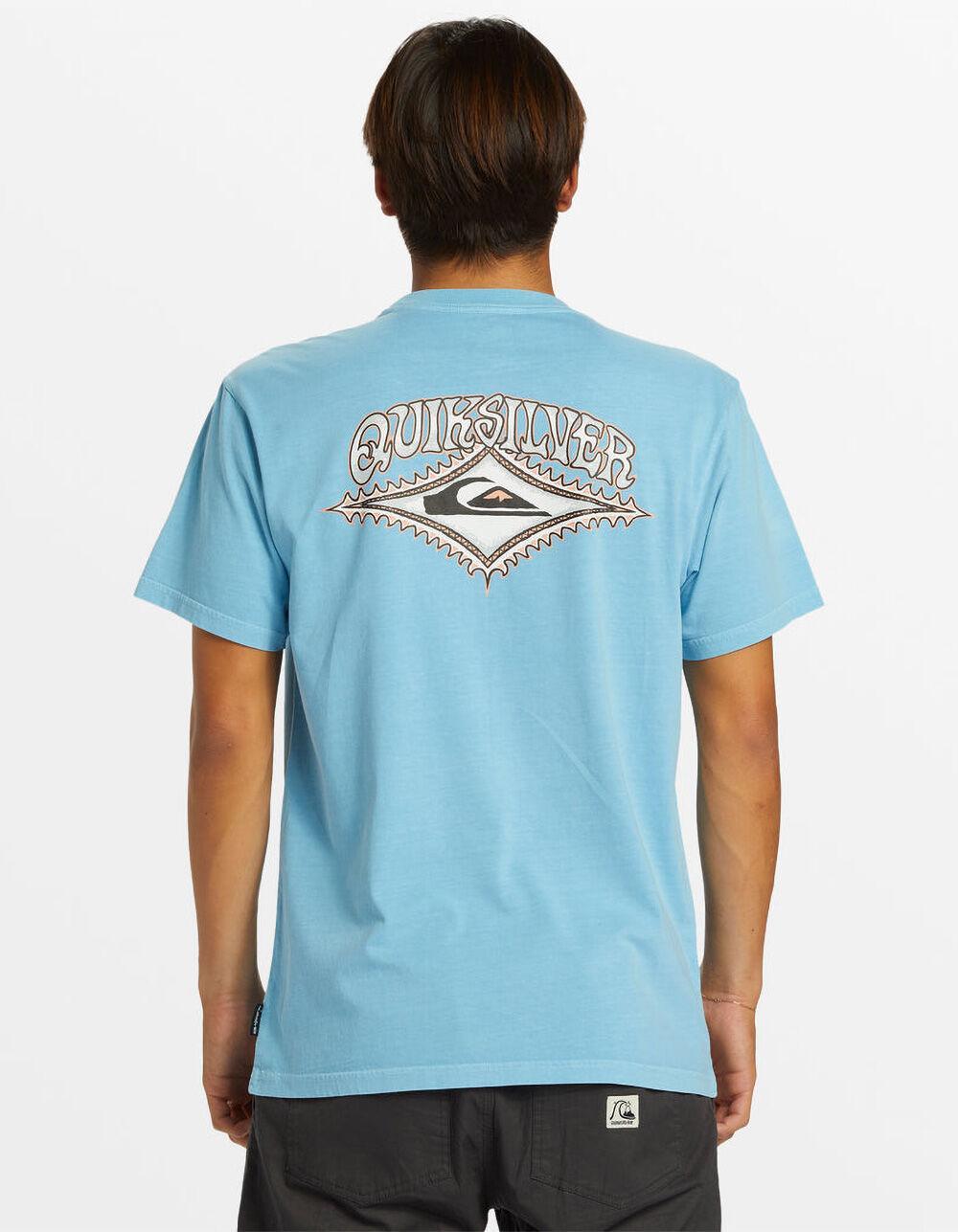 QUIKSILVER Out Of Sight Mens Tee - BLUE Product Image