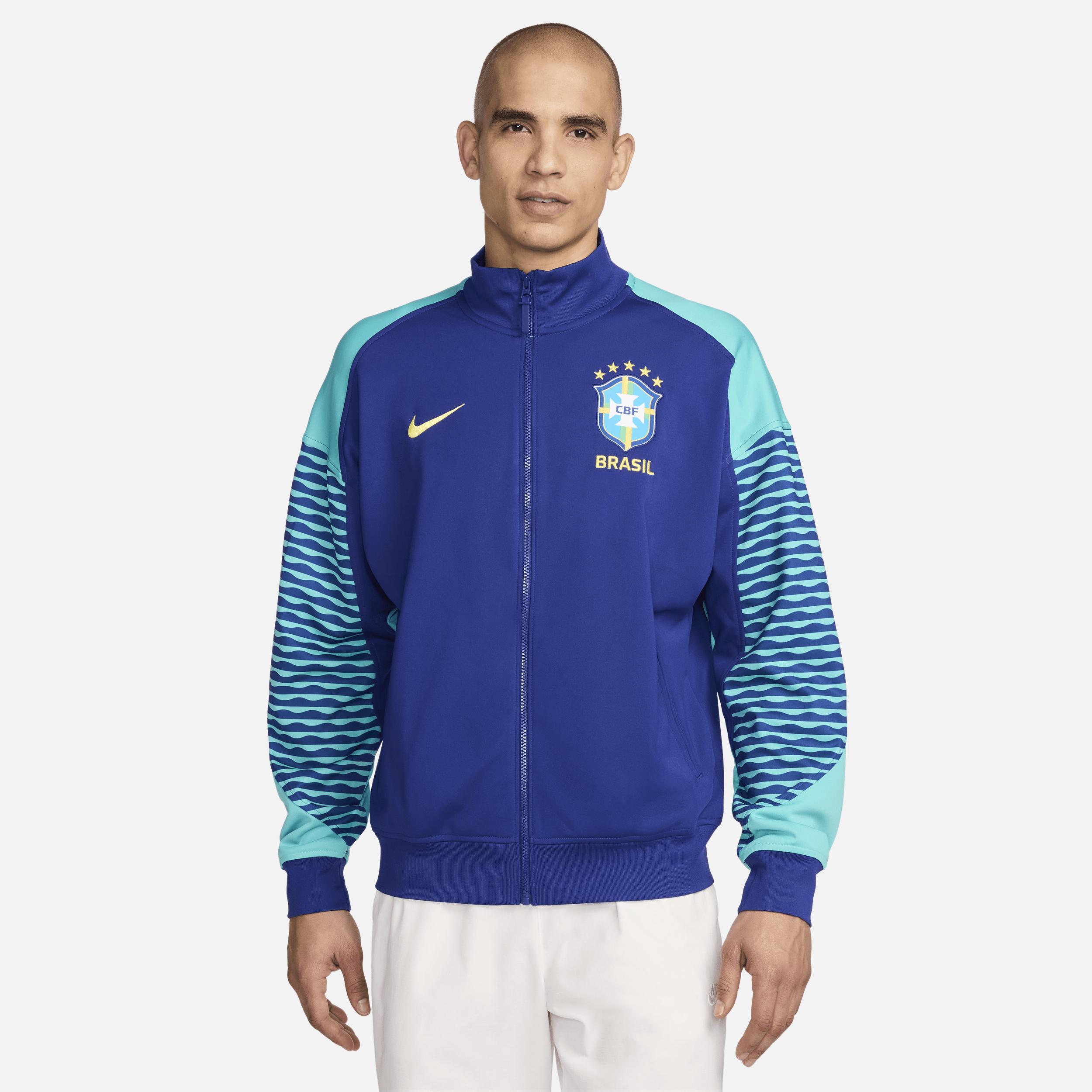 Brazil Strike Men's Nike Dri-FIT Soccer Jacket Product Image