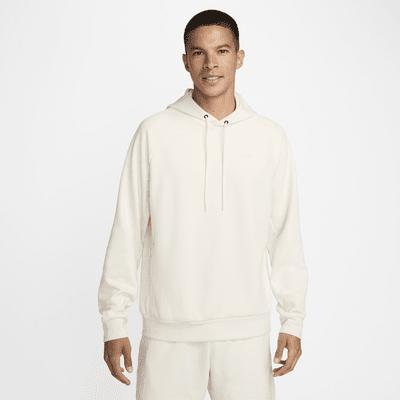 Nike Mens Primary Dri-FIT UV Pullover Versatile Hoodie in Black Product Image