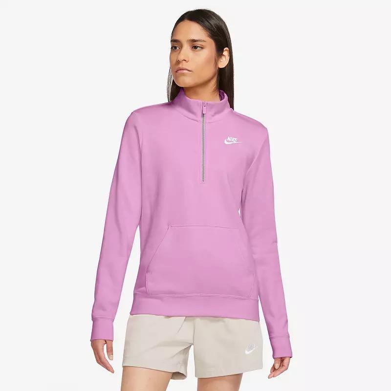 Women's Nike Sportswear Club Fleece 1/2-Zip Sweatshirt Product Image