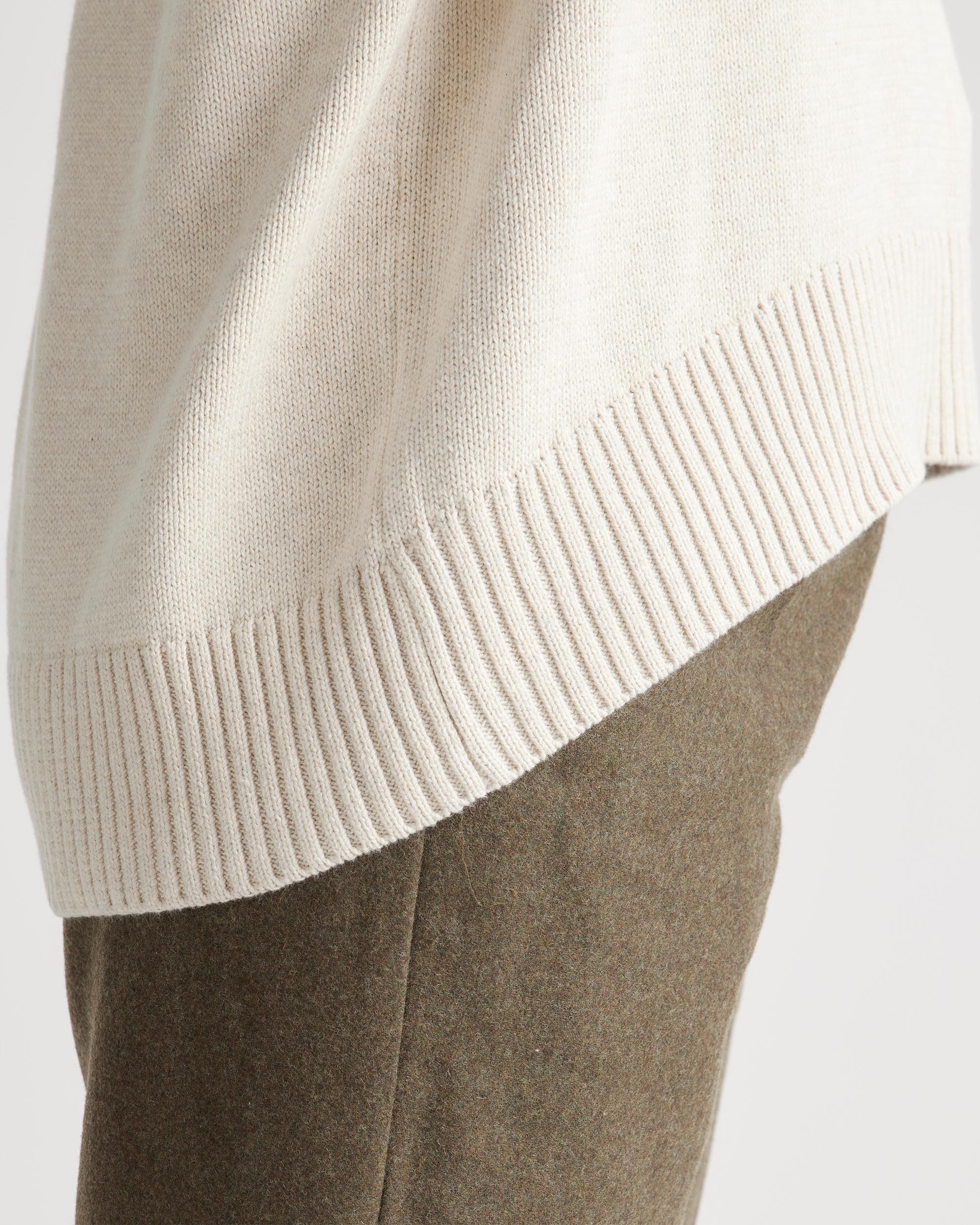 Quince | Women's Boyfriend Crew Sweater Size XS, Organic Cotton Product Image