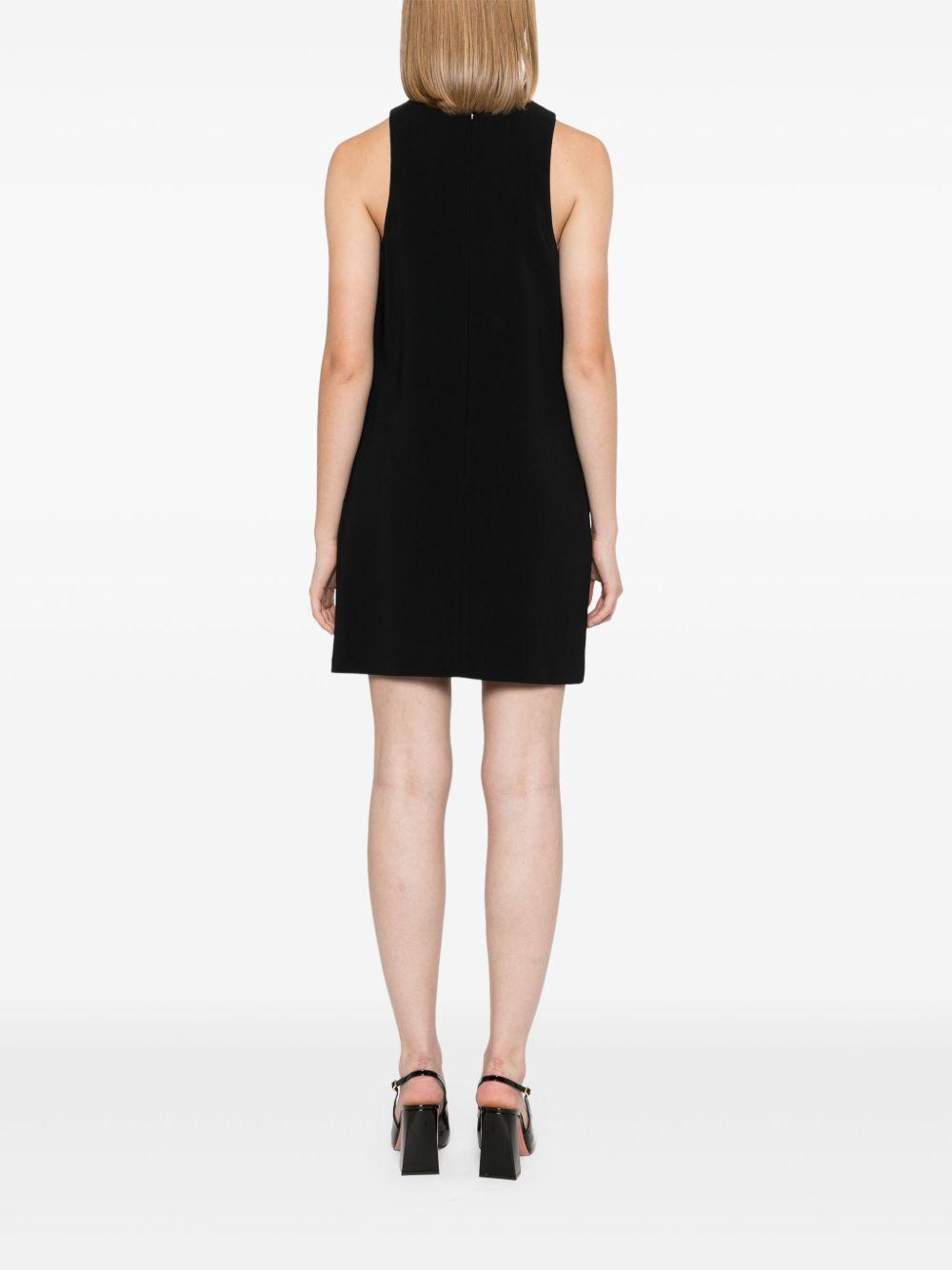 chain-link detail crepe mini dress Product Image