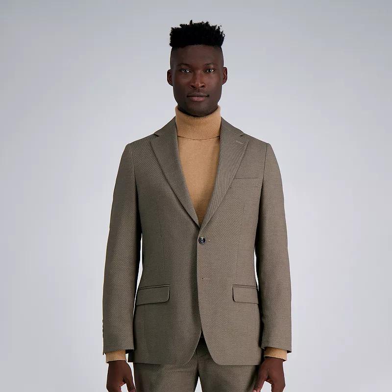 Men's J.M. Haggar® Premium Tailored-Fit Stretch Suit Jacket, Size: 40 - Regular, Blue Twill Product Image