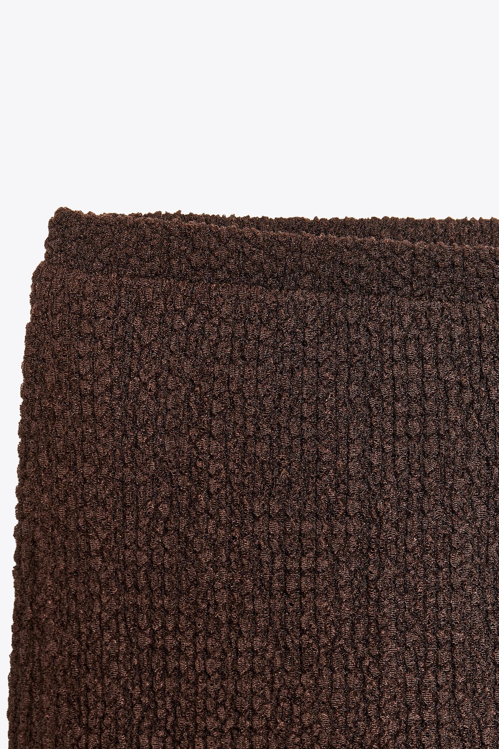 TEXTURED STRAIGHT LEG PANTS Product Image