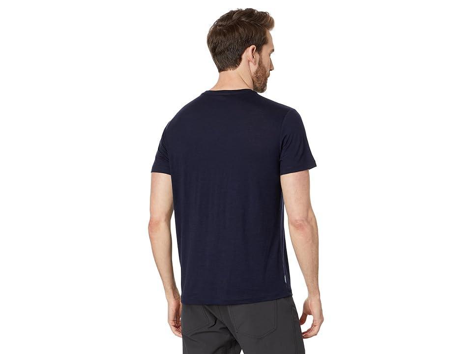 Icebreaker 150 Tech Lite III Short Sleeve Tee (Midnight Navy) Men's Clothing Product Image