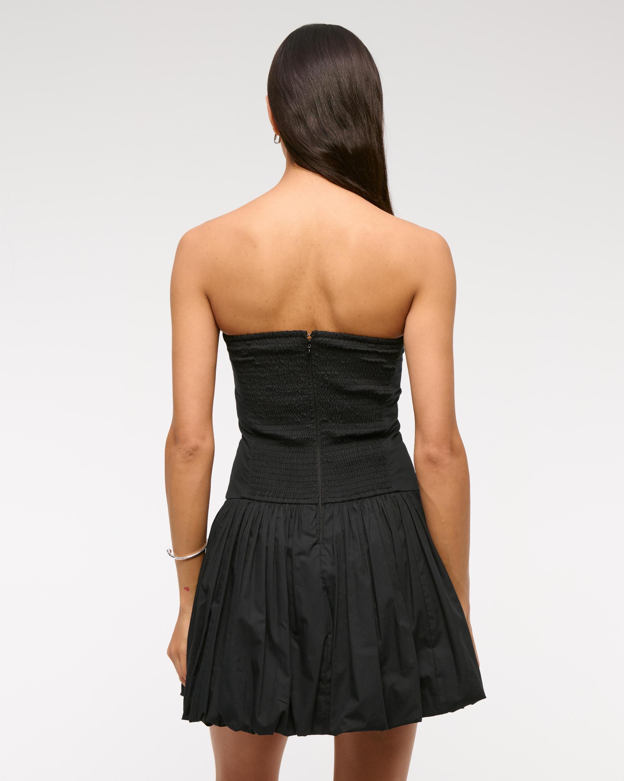Bubble Hem Mini Dress Product Image