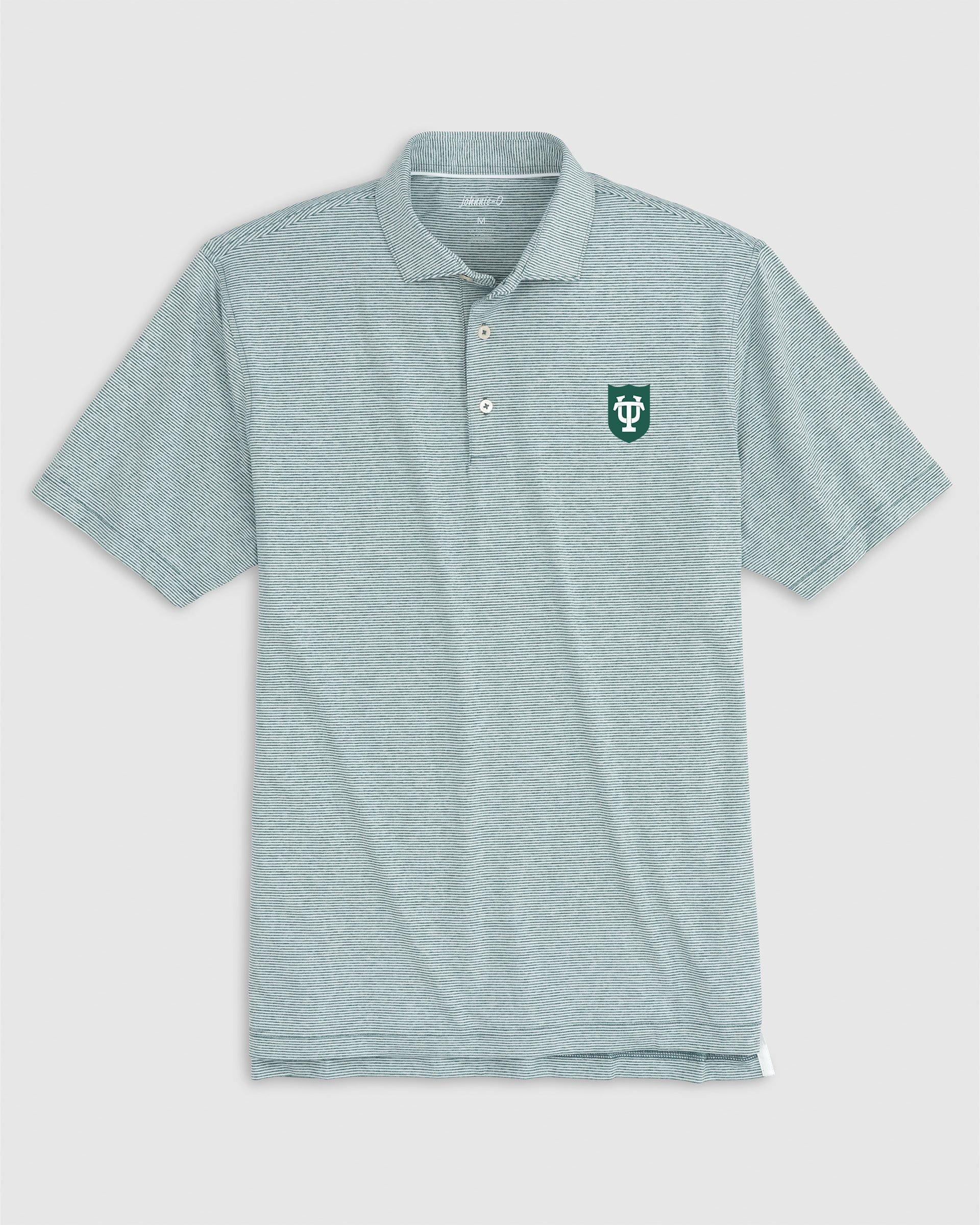 Kentucky Lyndonn Striped Jersey Performance Polo - Vintage Logo Male Product Image