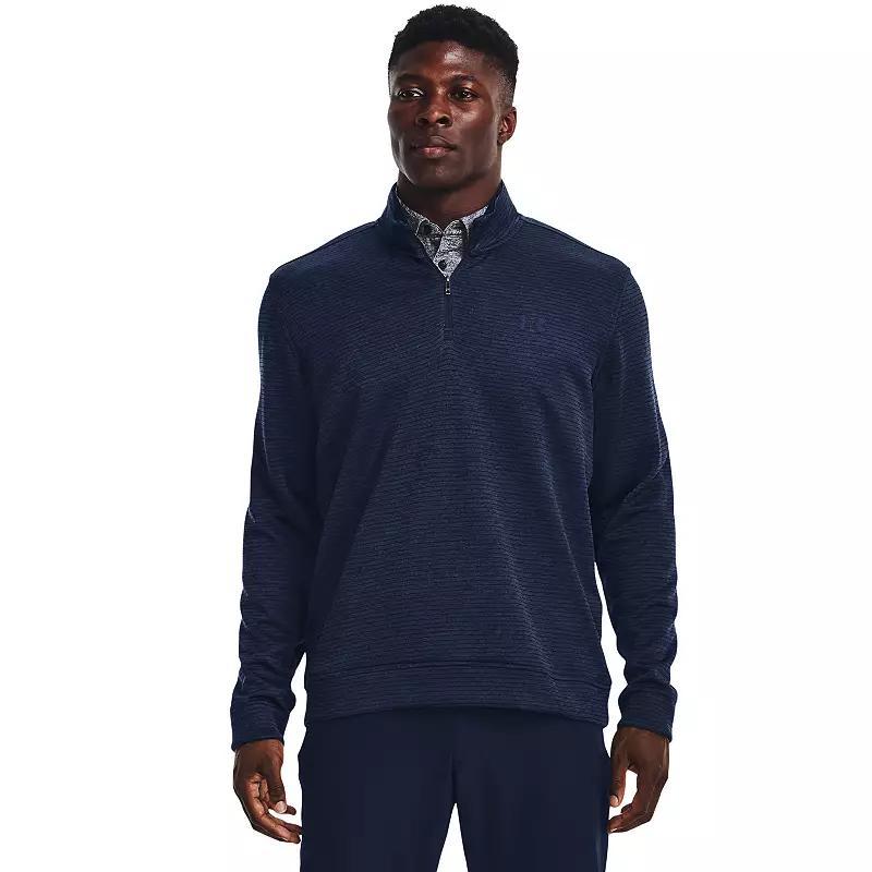 Big & Tall Under Armour Storm Quarter Zip Fleece, Men's, Size: 3XL Tall, Black Product Image