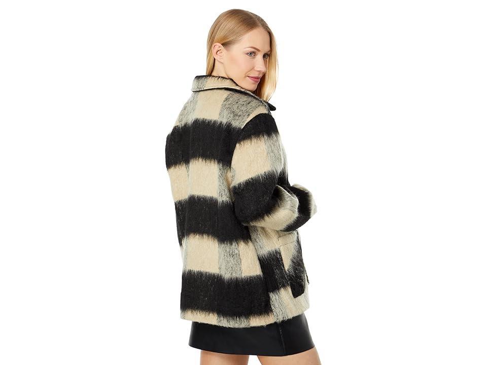 Blank NYC Oversized Plaid Shirt Jacket in Out Of Line (Multicolor) Women's Clothing Product Image