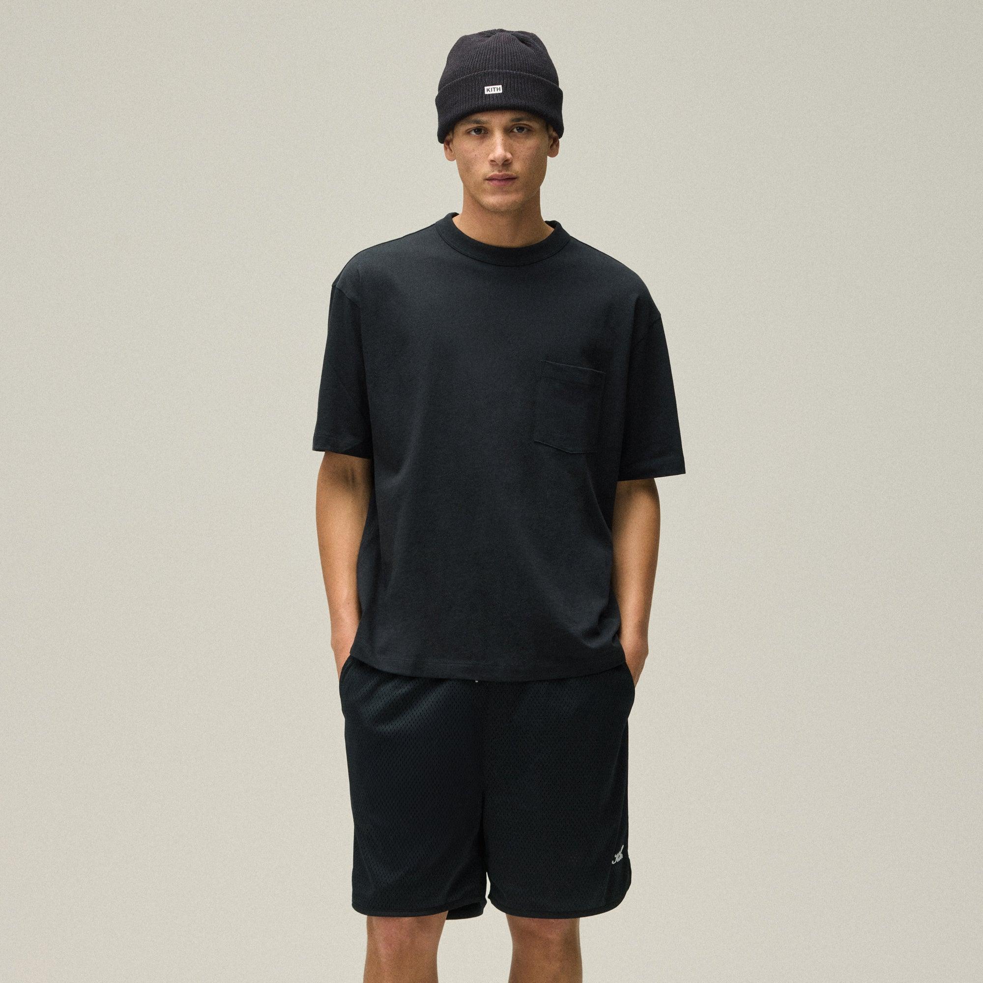 Kith Leonard Pocket Tee - Black Male Product Image