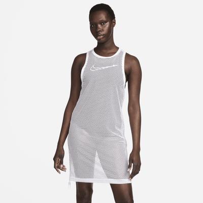 Nike Womens Swim Mesh Cover-Up Dress Product Image