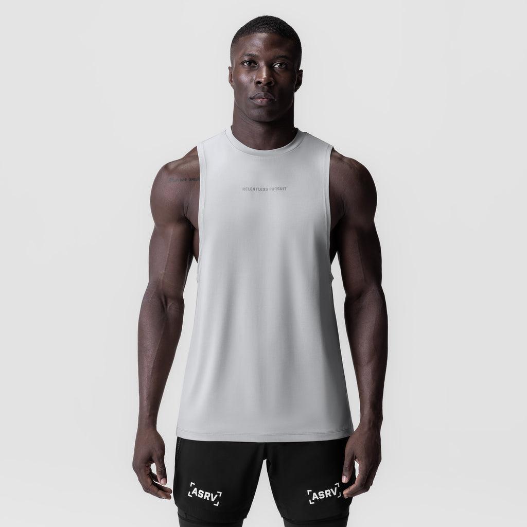 0837. 3D-Lite® 2.0 Lycra® Muscle Tank - Slate Grey "RP" Product Image