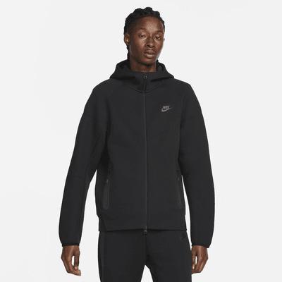 Nike Tech Fleece full zip hoodie in gray Product Image