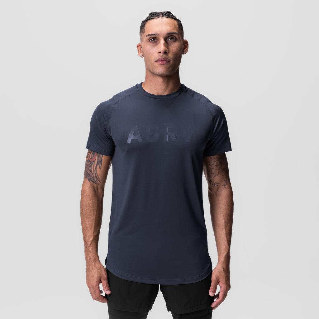 0660. AeroSilver® Established Tee - Navy Product Image