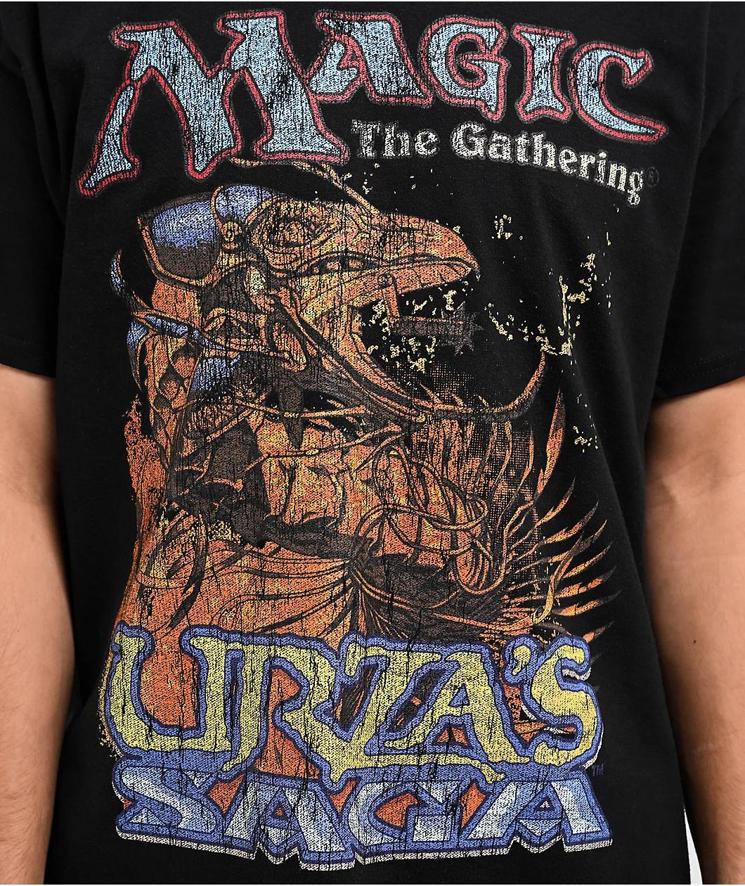 Episode x Magic The Gathering Urza's Saga Black T-Shirt Product Image