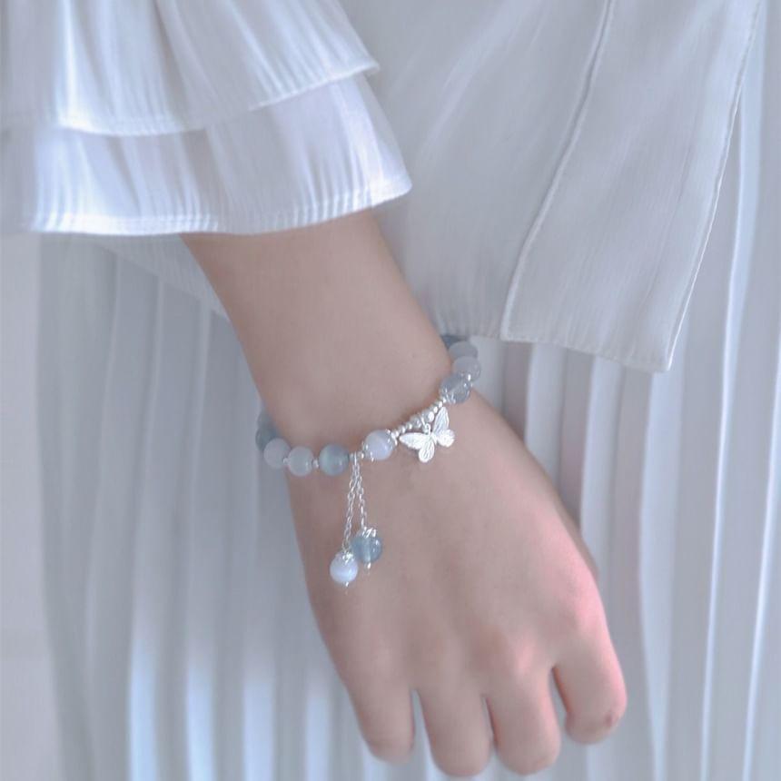 Butterfly Beaded Bracelet Product Image