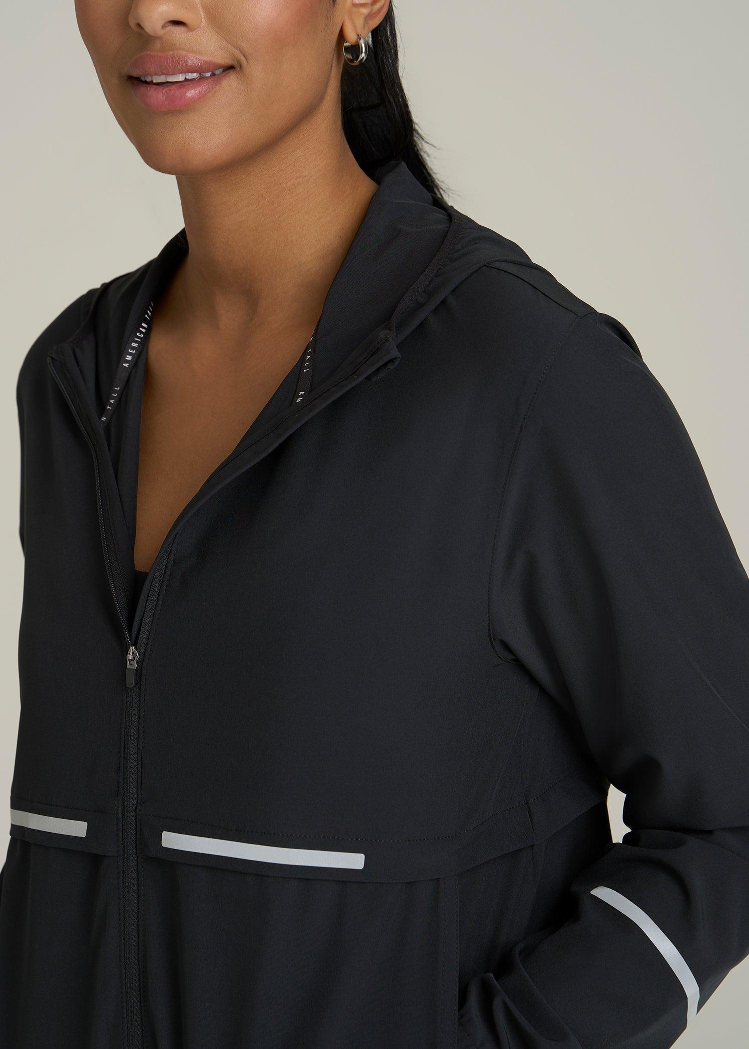 Featherweight Packable Jacket for Tall Women in Black Product Image