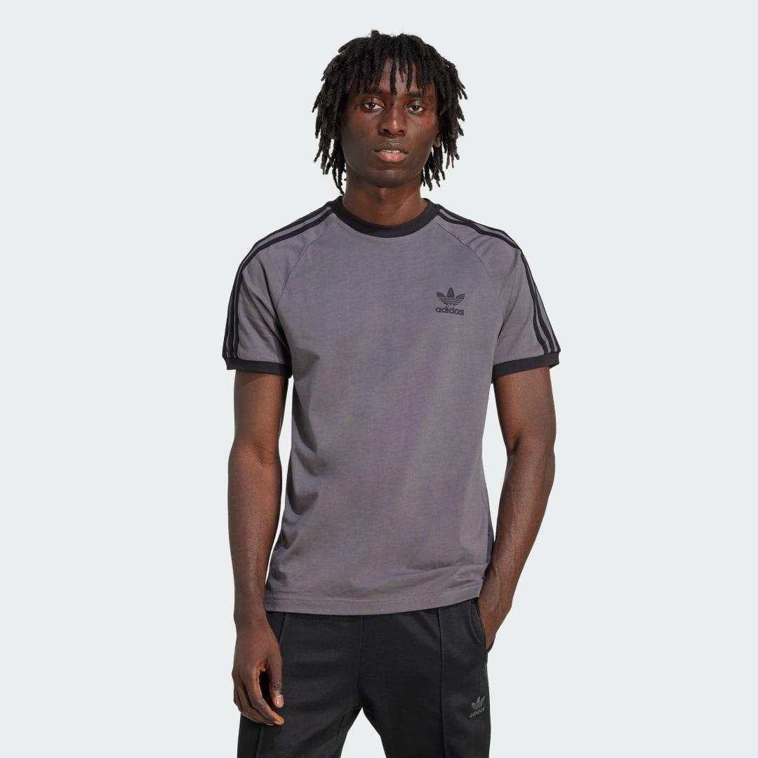 adidas Adicolor Classics 3-Stripes Tee Ash Blue XL Mens Product Image