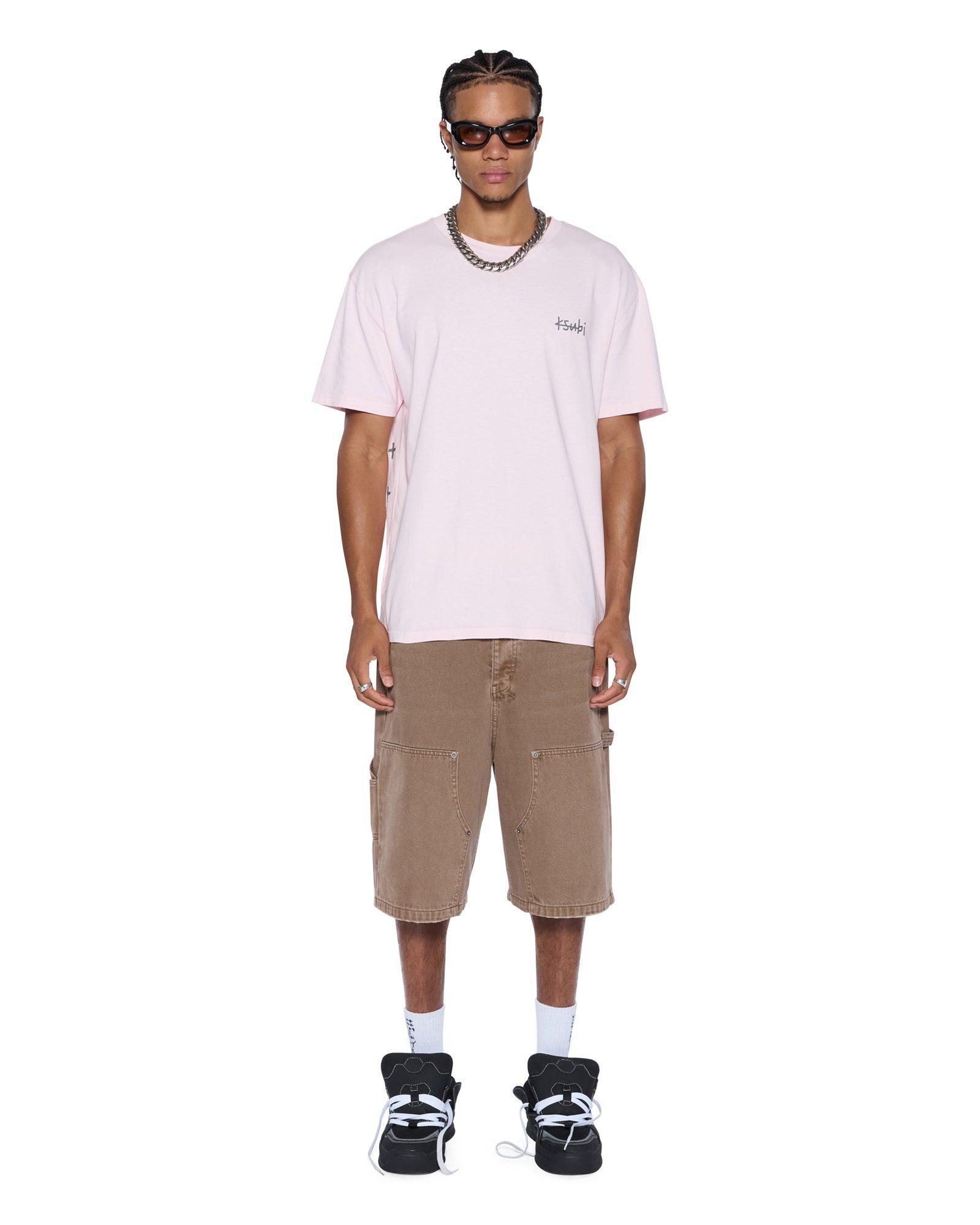 ALLDAY BIGGIE SS TEE ICE QUARTZ Male Product Image