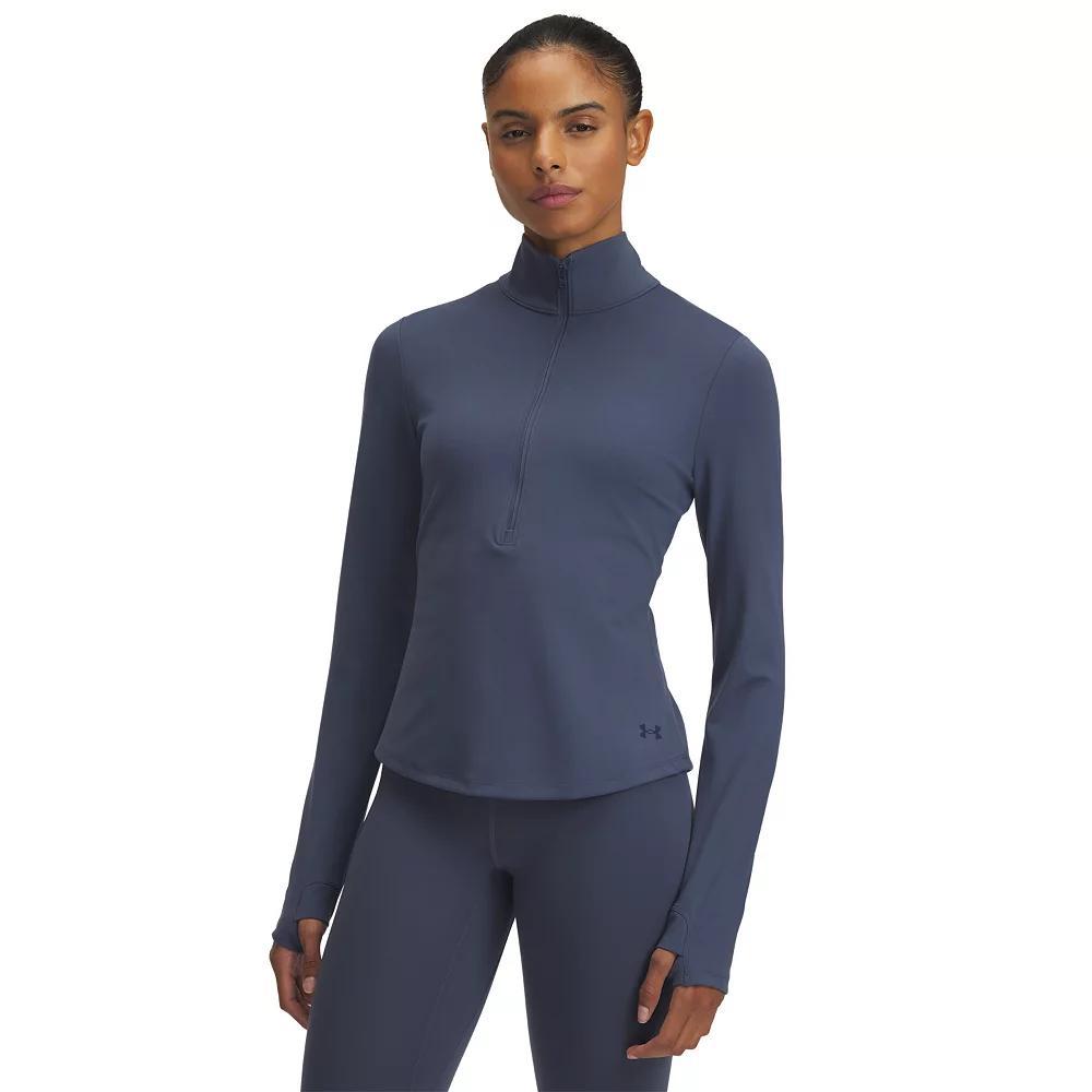 Women's Under Armour Motion Half Zip Jacket, Size: Large, Downpour Gray Product Image