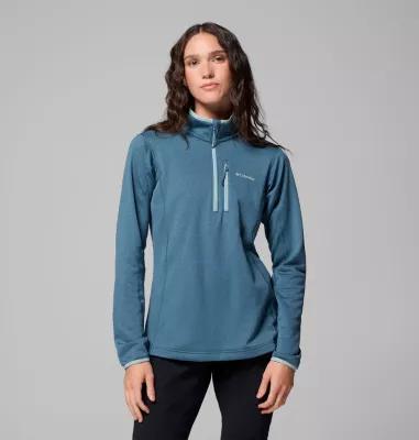 Columbia Women's Essential Hike Grid Fleece Half Zip Jacket- Product Image