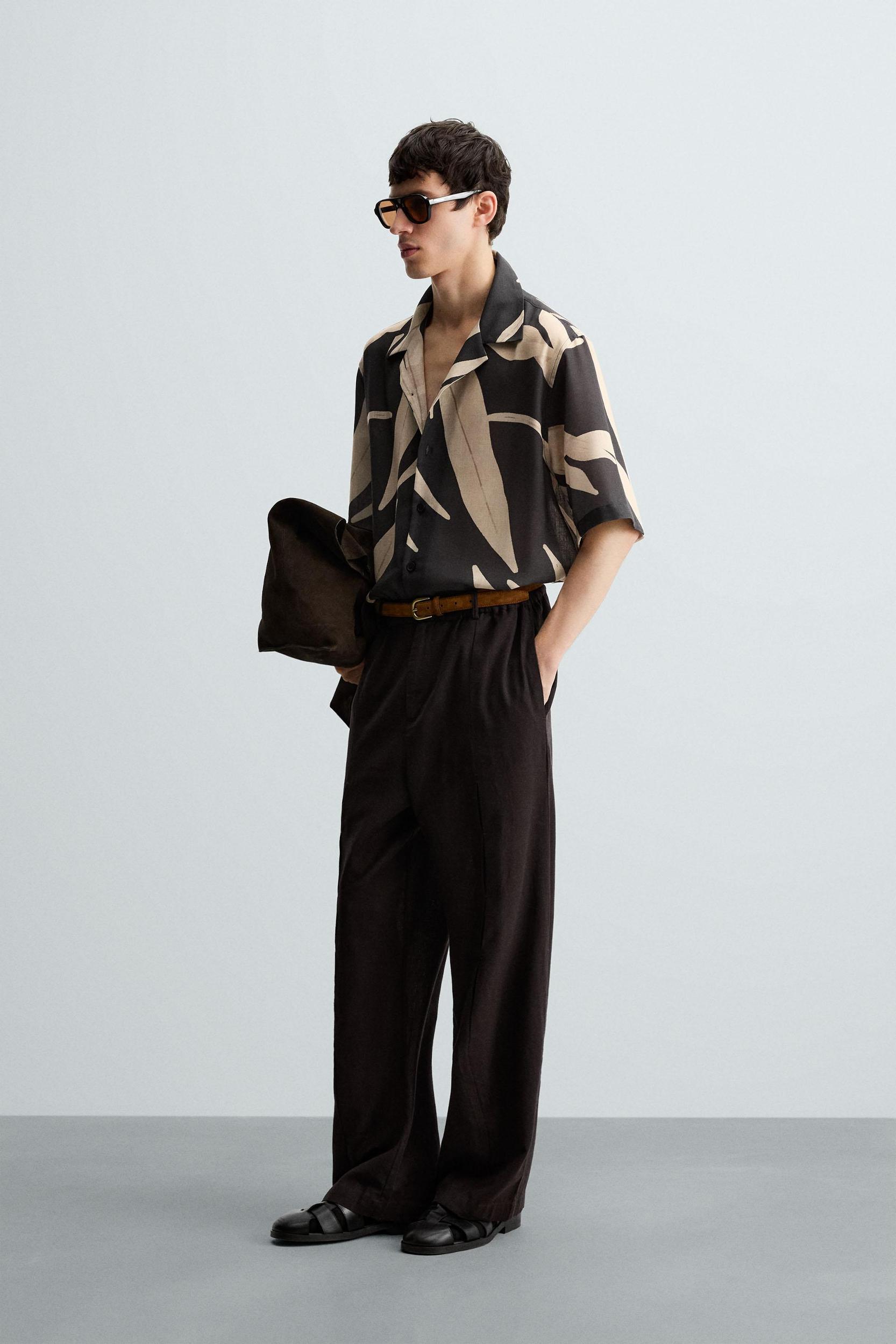 LEAF PRINT SHIRT Product Image