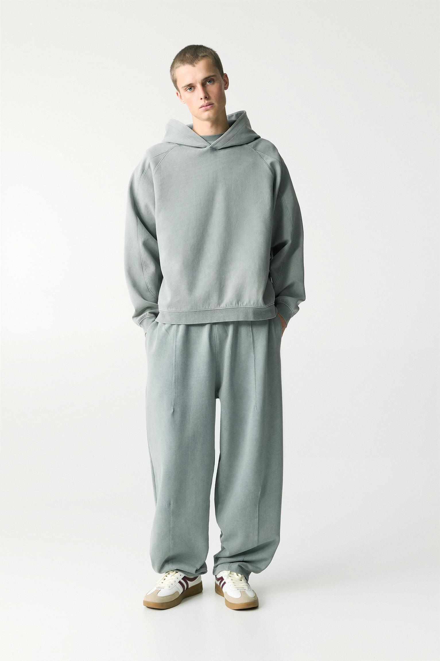 Faded interlock hoodie Product Image