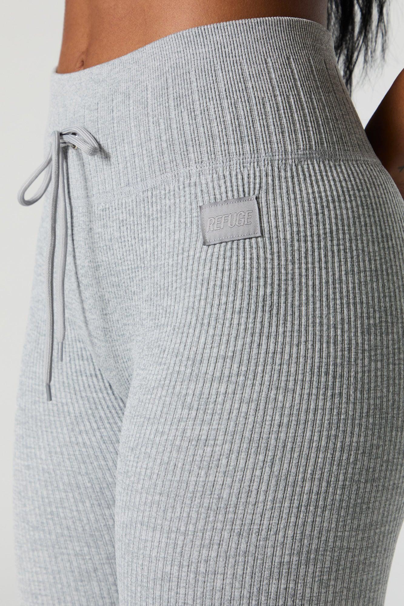 Active Seamless Ribbed Drawstring Legging Female Product Image