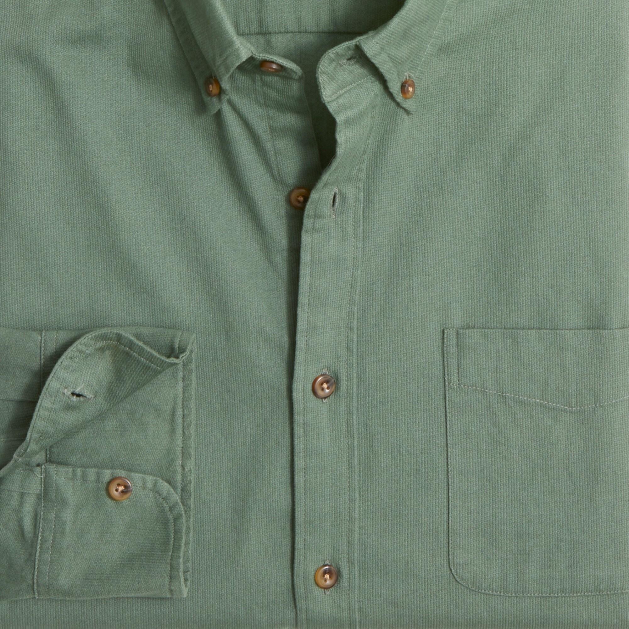 Textured corduroy shirt Product Image
