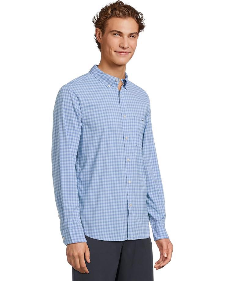 Men's Vineyard Vines Topsail Gingham Featherweight Performance Shirt Product Image