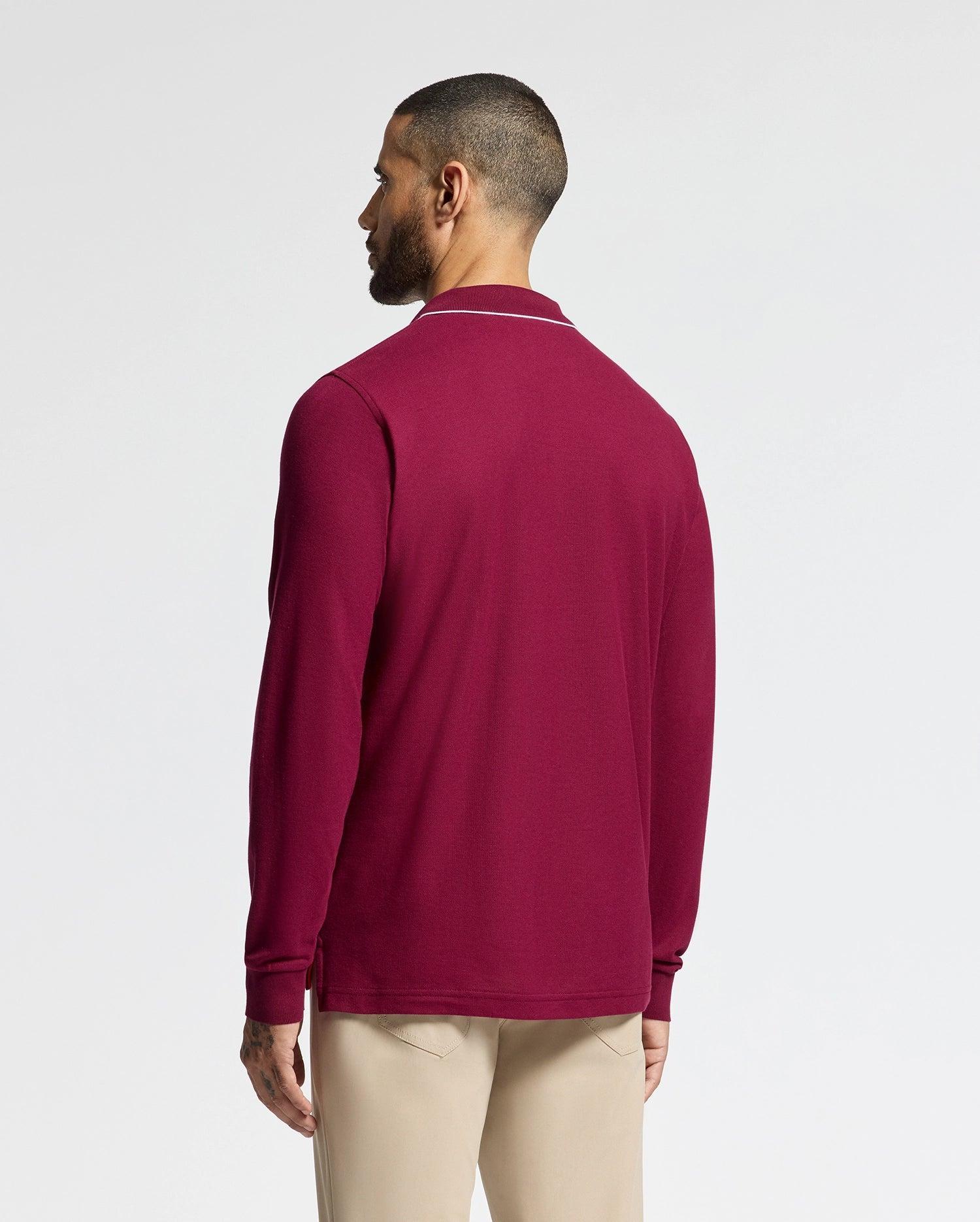 MENS CREEDE PIQUE JOHNNY COLLAR POLO - B6M265E200 Product Image