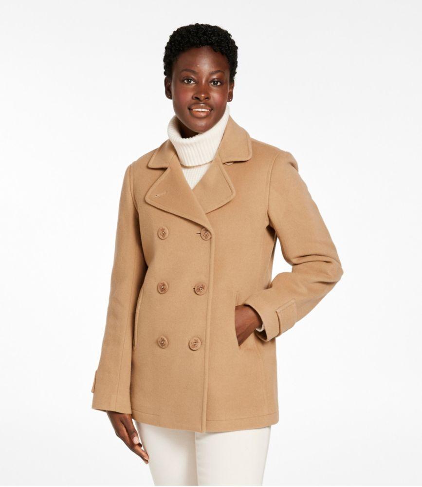 
                            Women's Classic Lambswool Peacoat
                         Product Image