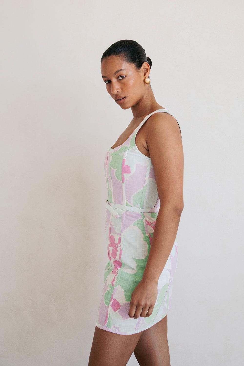 Dusk Dress - Misty Floral Product Image
