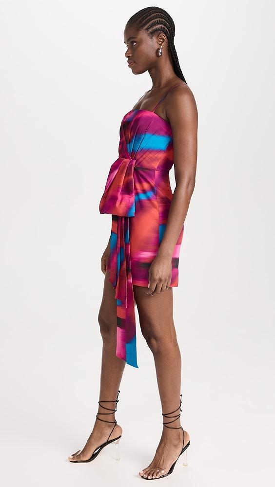 AMUR Finnegan Bow Mini Dress | Shopbop Product Image