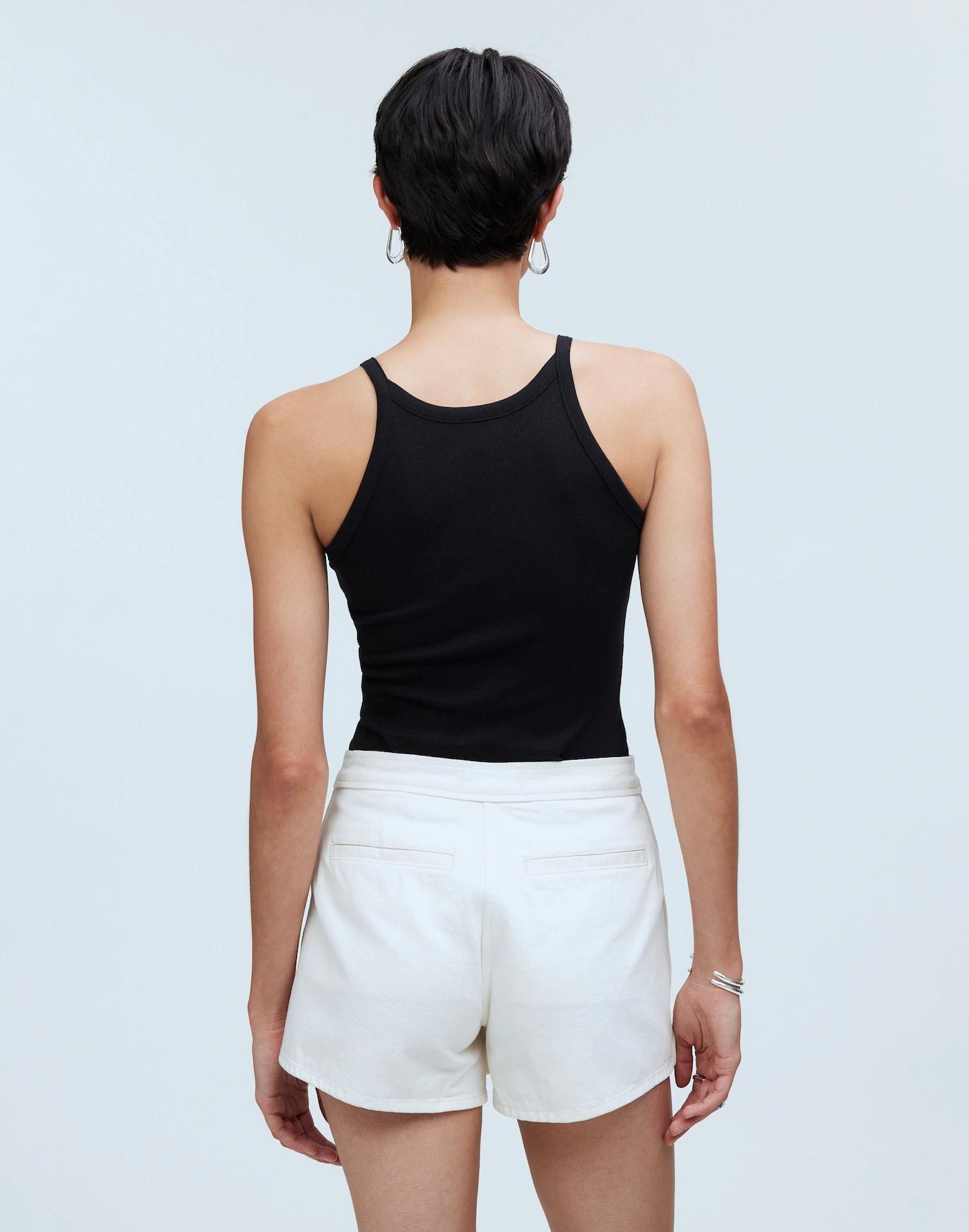 Denim Wrap Mini Skort Product Image