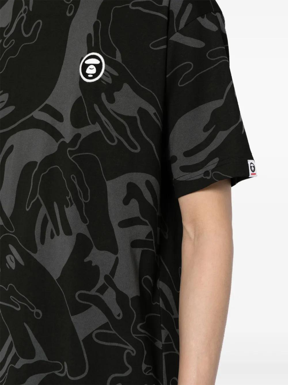 camouflage-print Milo cotton T-shirt Product Image