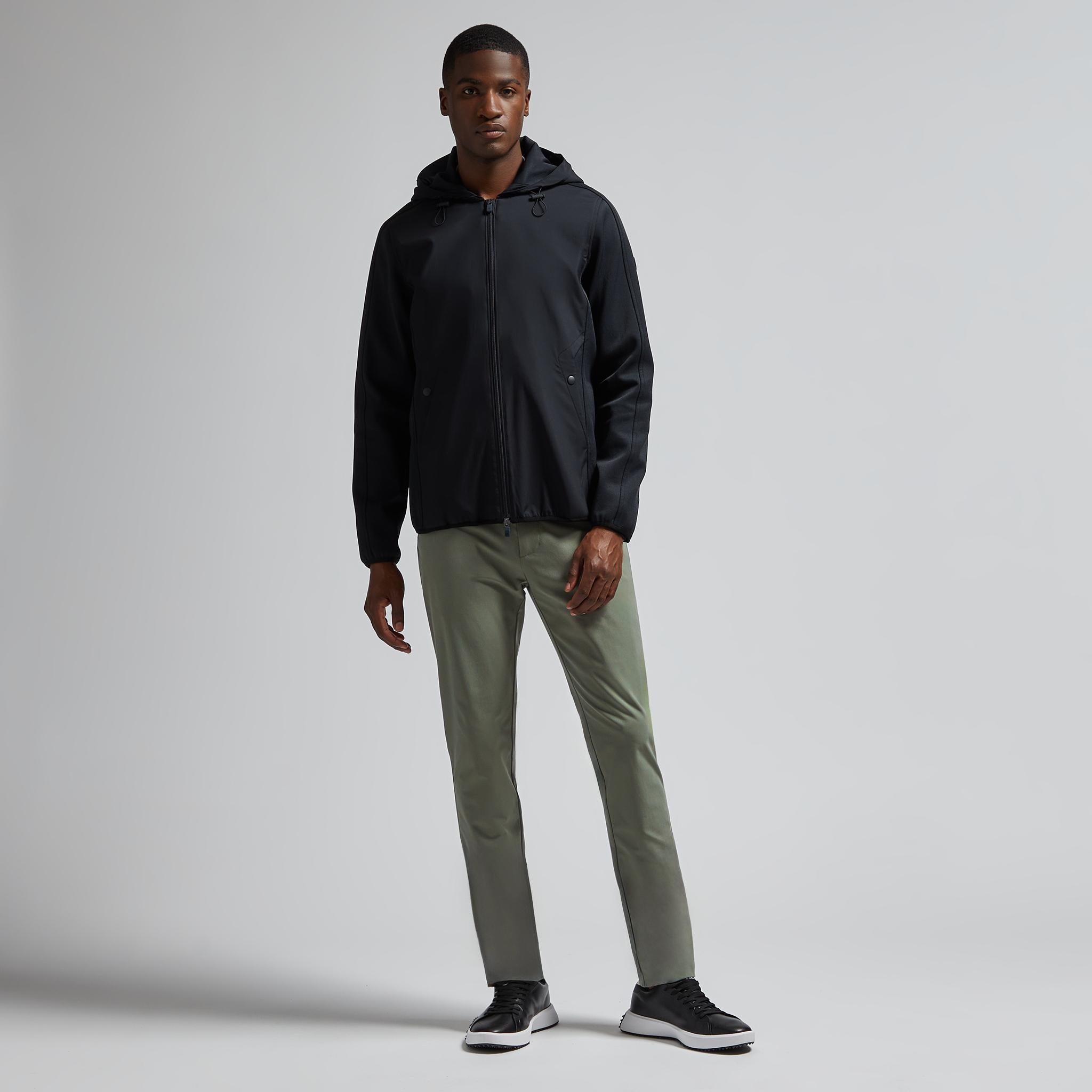WIND CONTROL DOUBLE KNIT PIQUÉ HOODED JACKET Product Image
