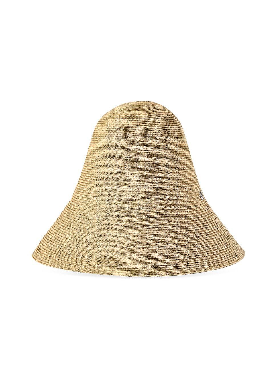 Logo Straw Structured Hat Product Image