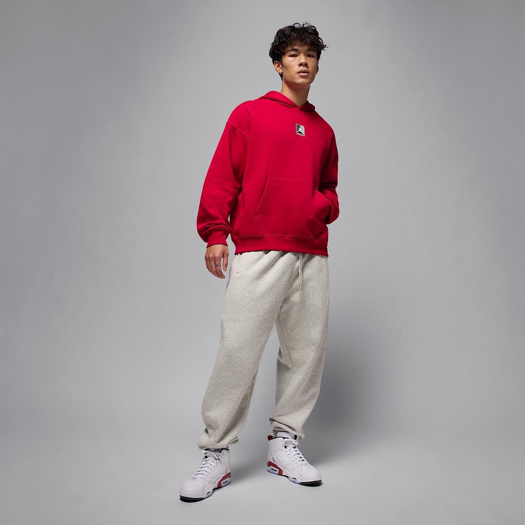 Jordan Brooklyn Fleece Men's Graphic Pullover Hoodie Product Image