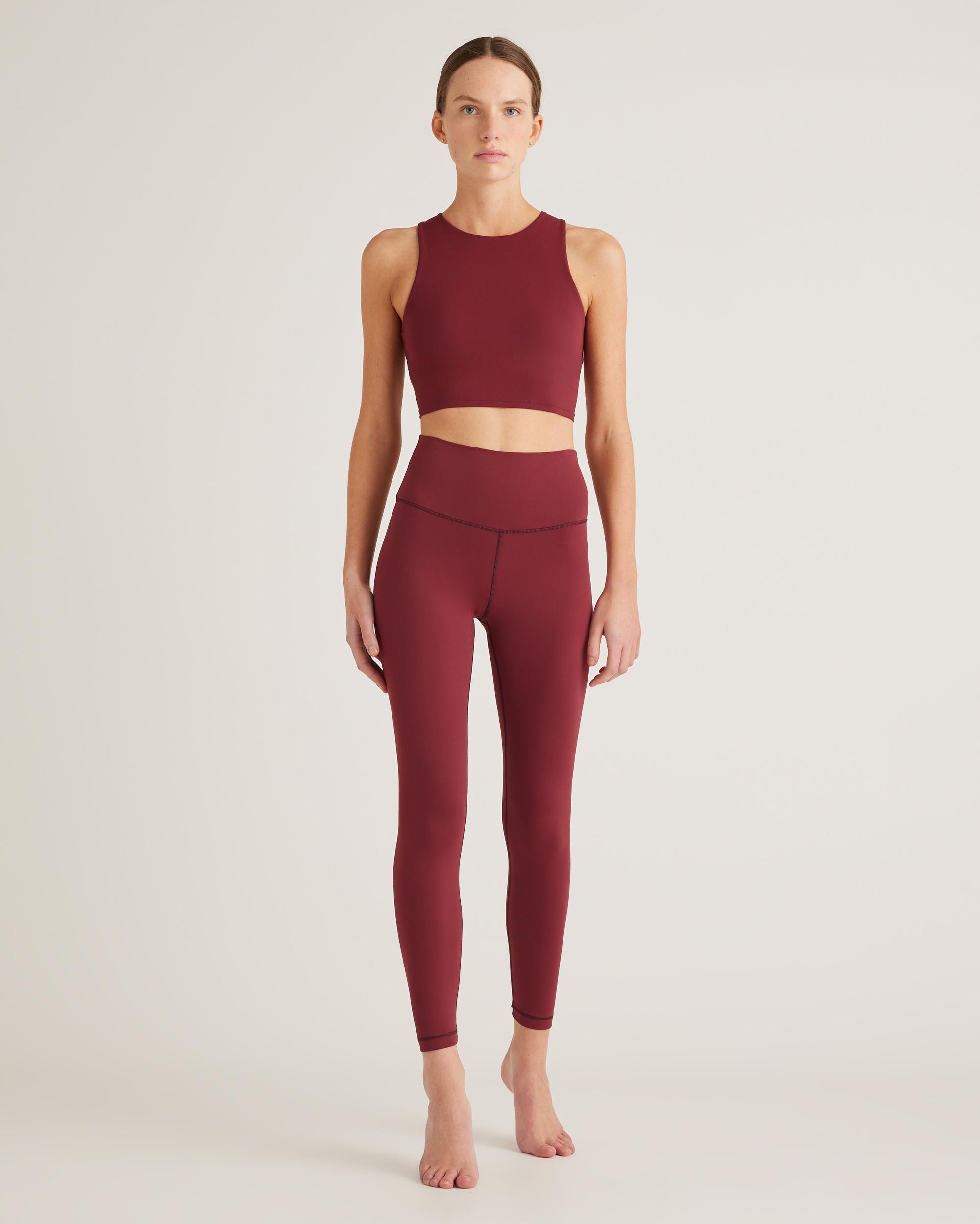 Quince | Women's Ultra-Form High-Rise Legging Nylon/Spandex Product Image