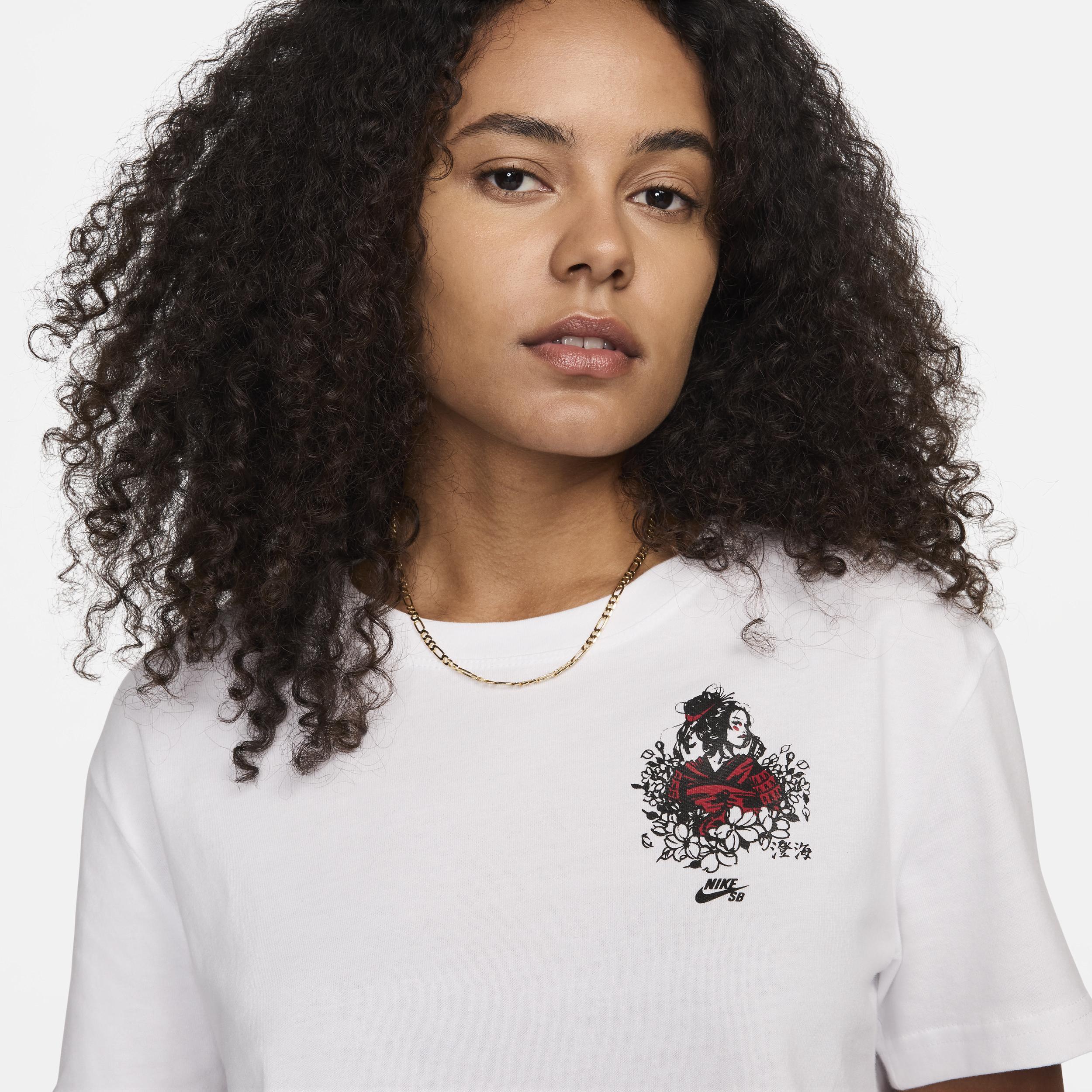 Nike SB x Sky Brown Women's Cropped Skate T-Shirt Product Image