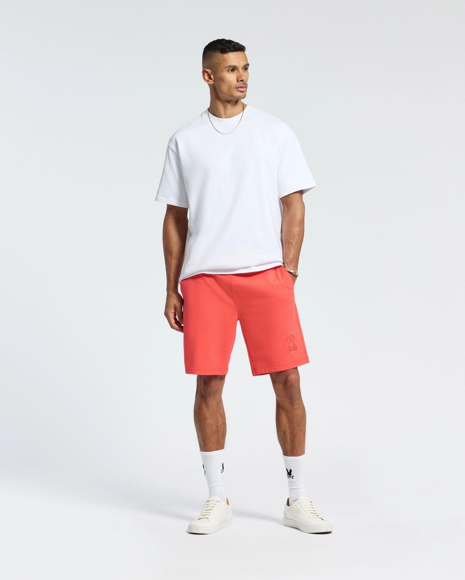 MENS LEVANZO FRENCH TERRY SWEATSHORT - B6R578F200 Product Image