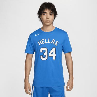 Giannis Antetokounmpo Greece Nike Men's Basketball T-Shirt Product Image