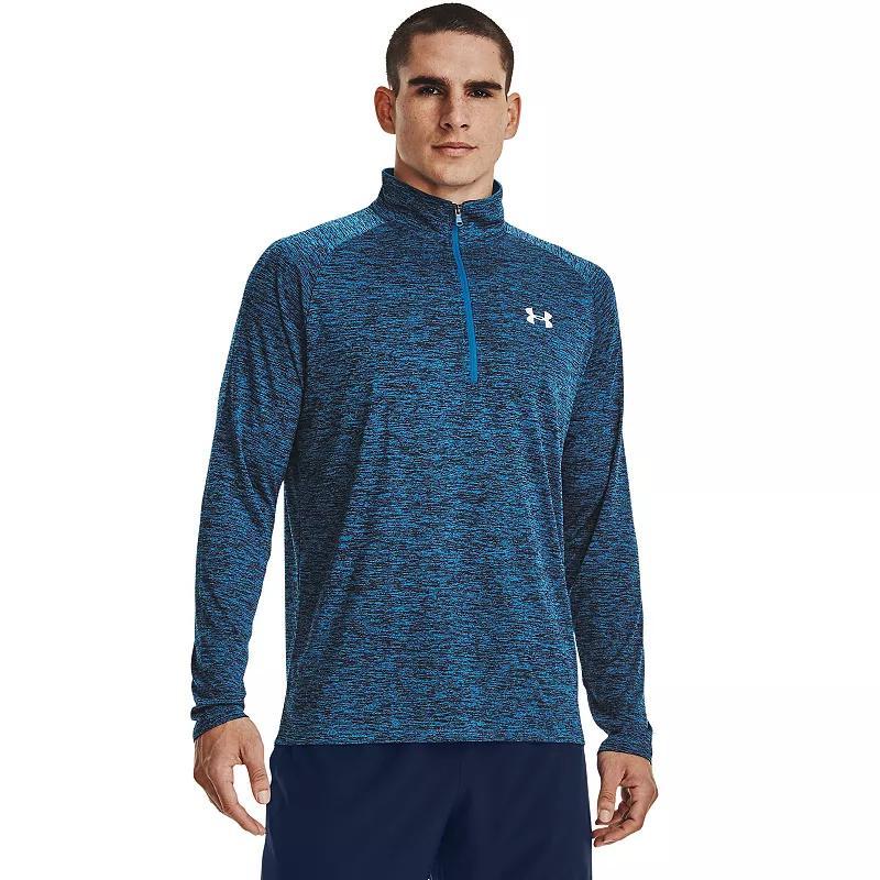 Big & Tall Under Armour Tech 2.0 Half-Zip Top, Men's, Size: 3XL, Royal Product Image