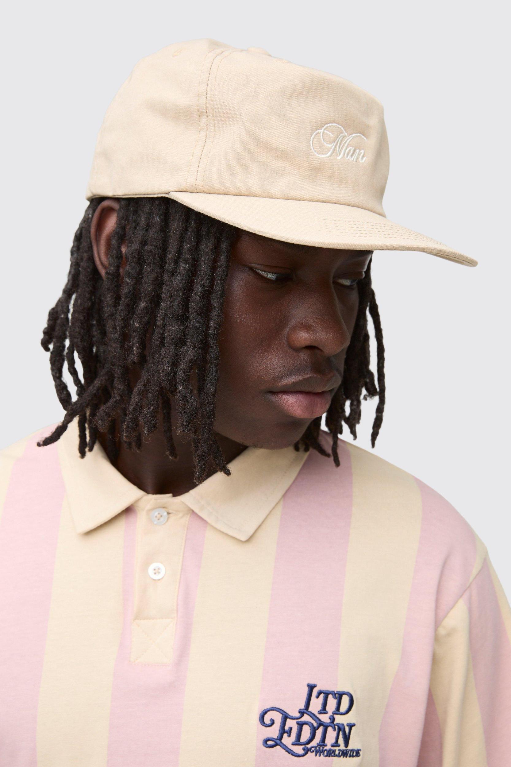 MAN Embroidered Cap | boohooMAN USA Product Image